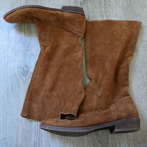 Nine West Vintage America Brown Suede Boots